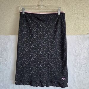 Rare Vintage y2k Roxy Quiksilver Floral skirt